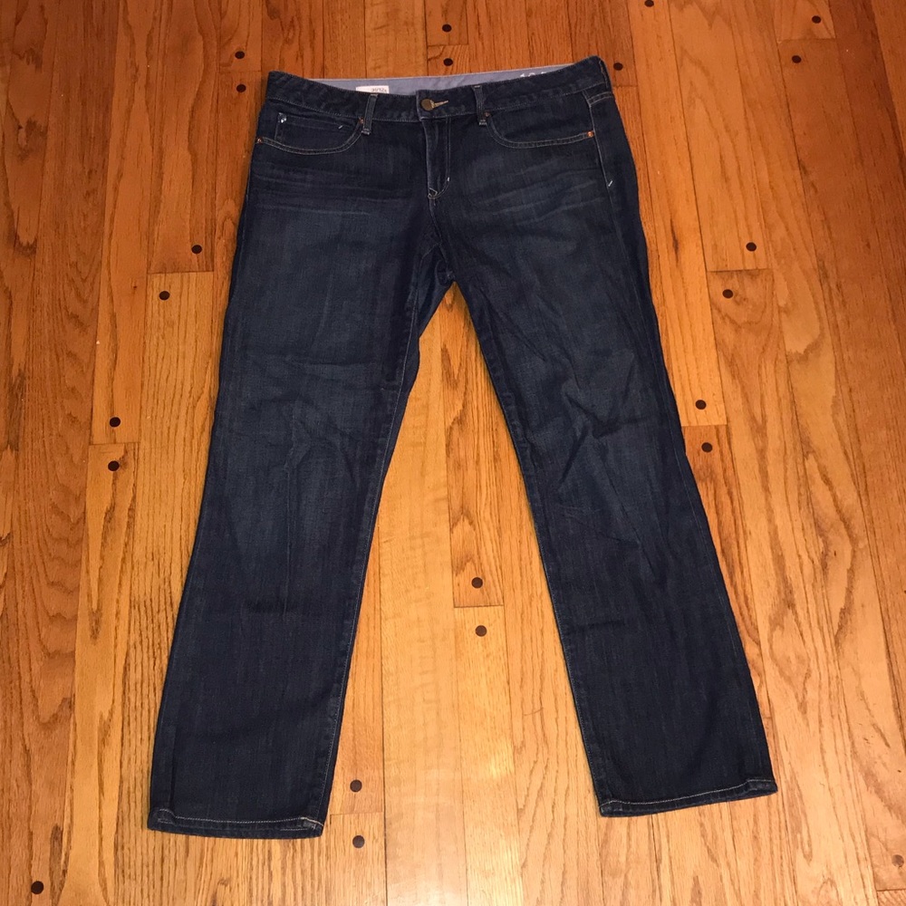 GAP 1969 REAL STRAIGHT LEG JEANS 12 ANKLE WOMENS